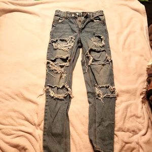 Ripped jeans